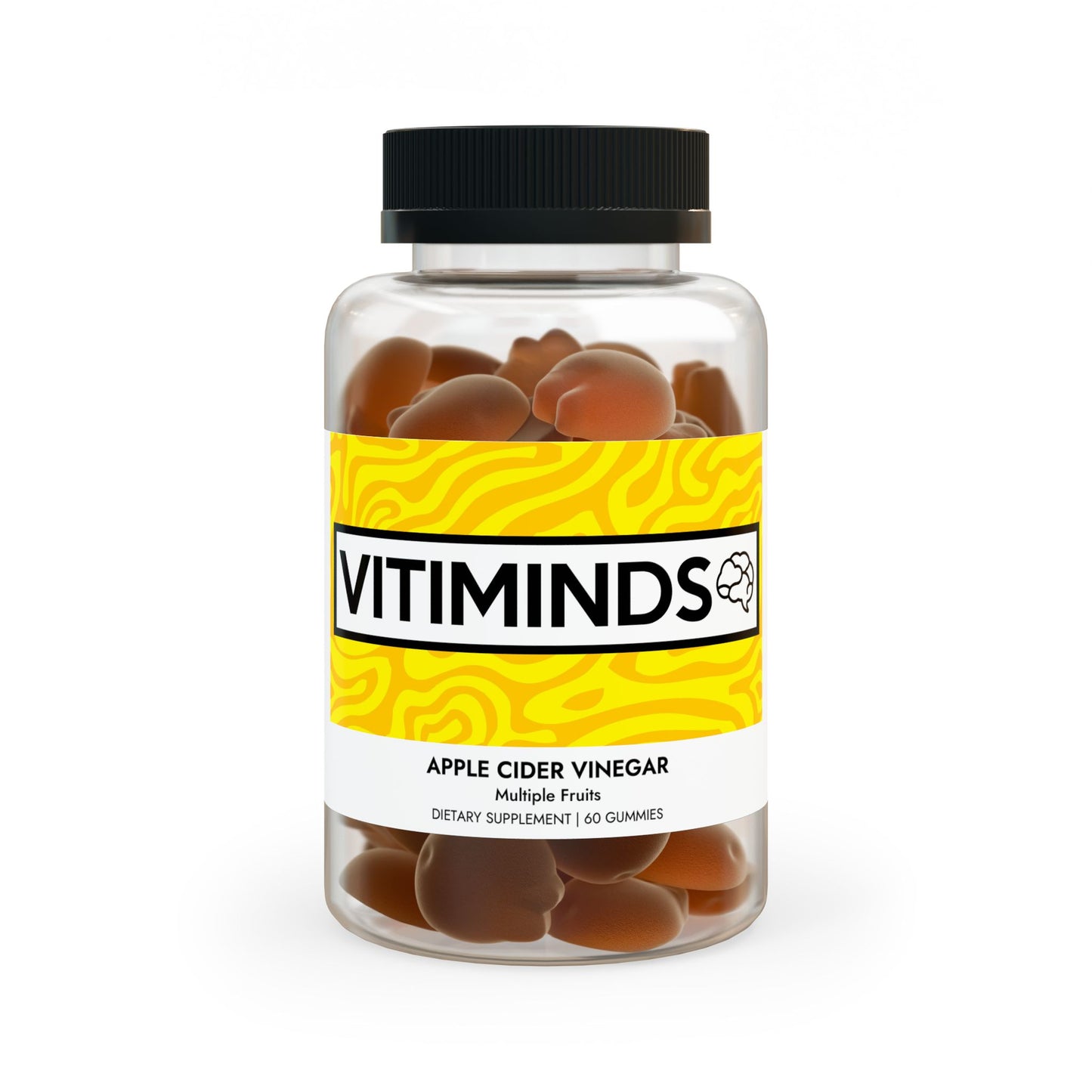 Vitiminds Apple Cider Vinegar Gummies (60 Gummies)